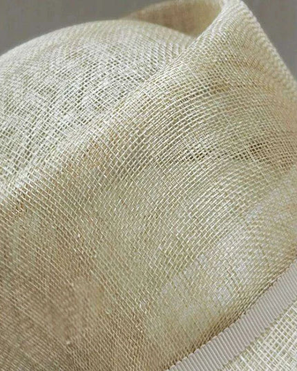 Vintage-Inspired Hemp Yarn Bow Fisherman Hat for Stylish Sun Defense