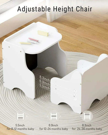 Creative Kids' Activity Table and Chair Set - Safe and Versatile for Growing Minds