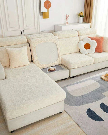 Svetanya Stretchable Jacquard Sofa Slipcover - Washable and Removable Furniture Protector