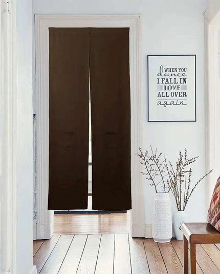 Japanese Noren Doorway Curtain: Elegant Cultural Tapestry with Dual Function Pockets