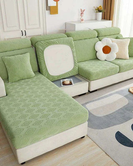 Svetanya Stretchable Jacquard Sofa Slipcover - Washable and Removable Furniture Protector
