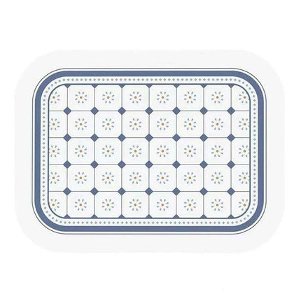 Elegant Leather Dining Table Mat - Premium Protection for Your Tableware