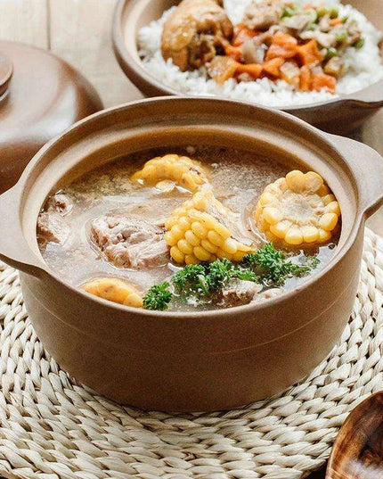Premium Unglazed High-Temperature Clay Casserole Pot