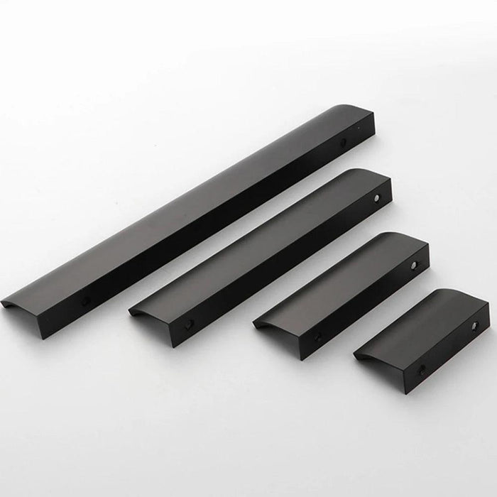 Sophisticated Black and Gold Aluminum Alloy Cabinet Handle Collection