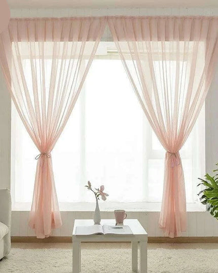 Self-Adhesive Linen Half Curtains - Chic Short Drapes for Easy Installation and Light Management