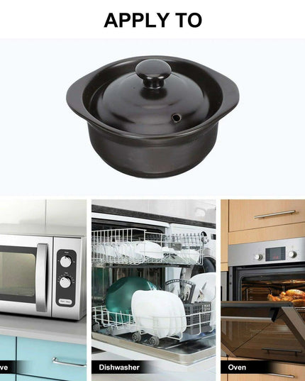 Elegant Non-Stick Ceramic Cooking Pot: Your Essential Kitchen Companion