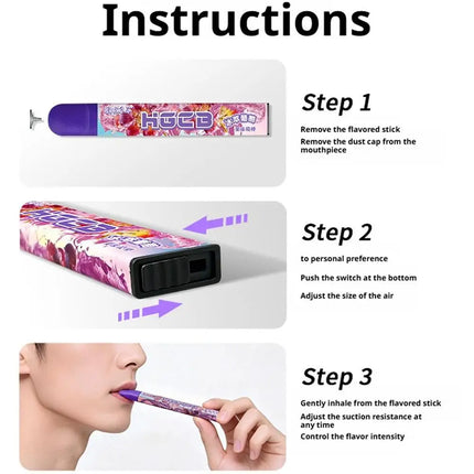 Sanwu Herbal Care Stick 3.5g - Cooling Mint & Watermelon Aroma Inhaler