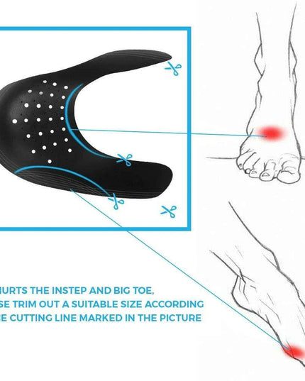 Sneaker Guardian - Universal Crease-Defying Shoe Support for Air Force and Athletic Sneakers