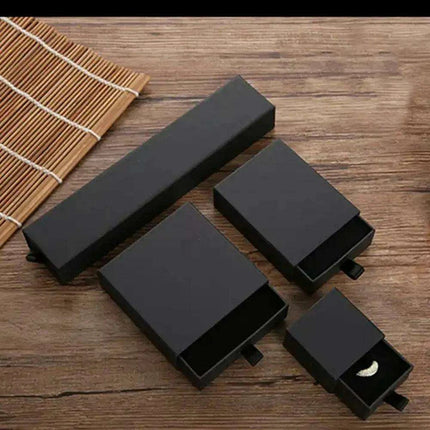 Luxury Customizable Jewelry Packaging Set with Elegant Drawer Box and Microfiber Pouches for Brand Elevation