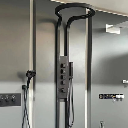 Waterfall Shower Set | Adjustable Rainfall & Handheld Spray