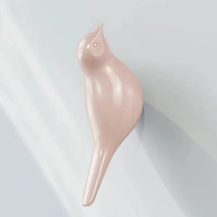 Warm House Cute 3D Bird Wall Hook - Space-saving Resin Hanger