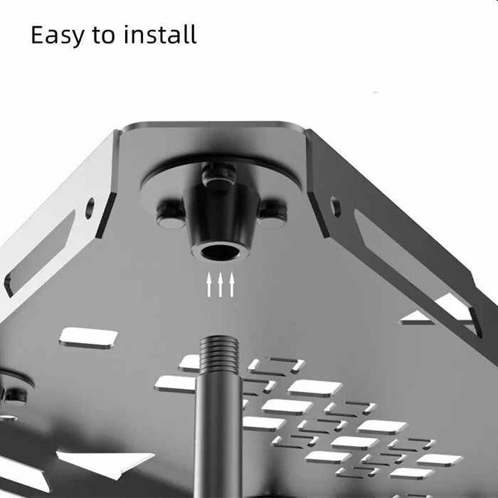 Versatile Portable Folding Aluminum Table for All-Season Outdoor Activities
