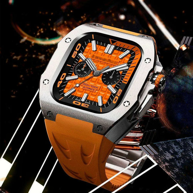 Titanium Alloy 49MM Customizable Apple Watch Conversion Kit with Tools