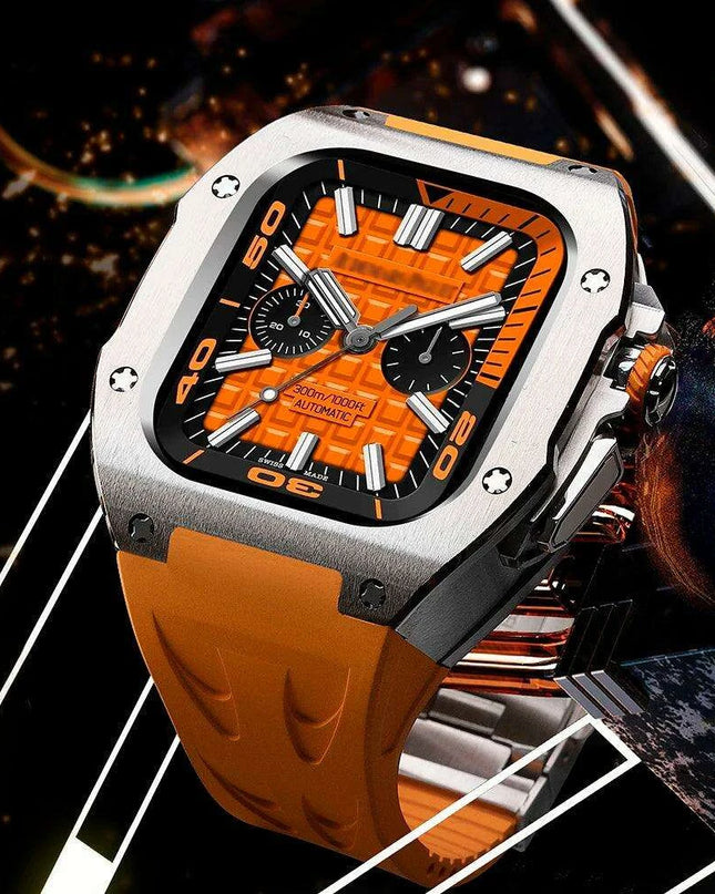 Titanium Alloy 49MM Customizable Apple Watch Conversion Kit with Tools