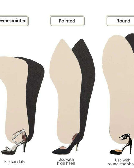 Stylish High Heel Comfort Cushions with Anti-Slip and Breathable Features for Women - 1 Pair