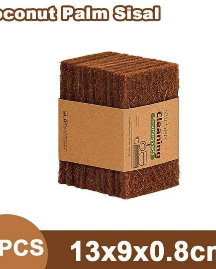 Sustainable Sisal Microfiber Kitchen Cleaning Sponges - Available in Sets of 5, 10, or 20