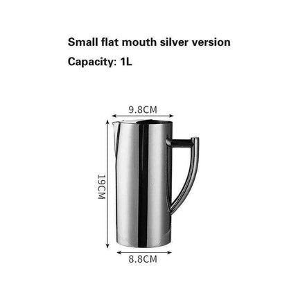 Luxurious Gold-Plated Stainless Steel Beverage Mixing Kettle