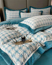 D / Queen Size 4pcs / Flat Bed Sheet