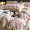 as picture / Queen Size 4pcs / Fitted Bed Sheet