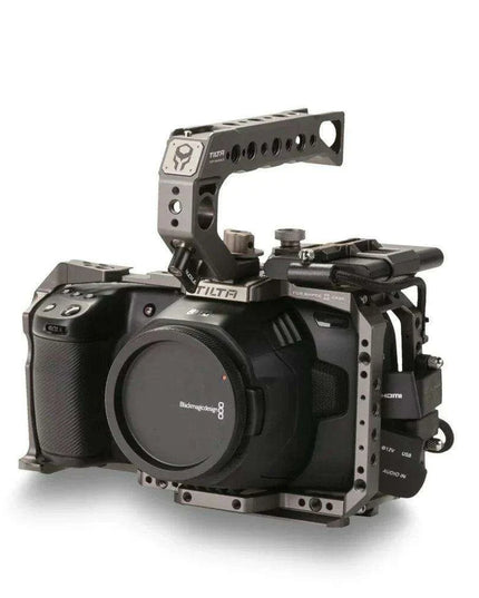 TILTA Gray Camera Cage Kit with Follow Focus for BMPCC 4K 6K - Cinema Essentials