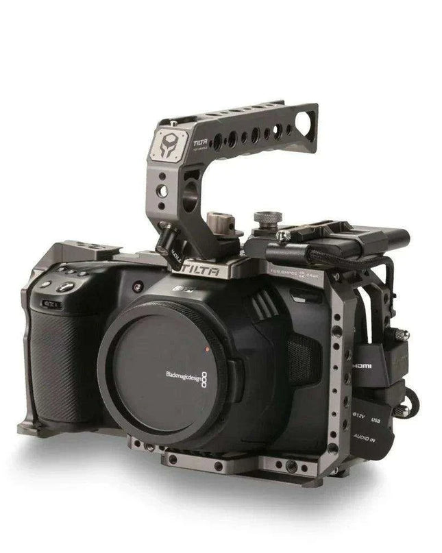 TILTA Gray Camera Cage Kit with Follow Focus for BMPCC 4K 6K - Cinema Essentials