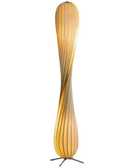 Wabi Sabi Aesthetic Wooden Floor Lamp: Chic Lighting Solution for a Serene Home