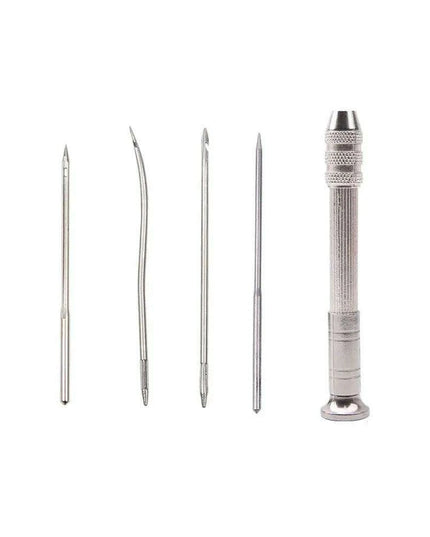 Premium Stainless Steel Leather Stitching Awl Kit for Crafting and Repair