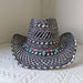 Rose Red Cowboy Straw Hat - Adjustable Wide Brim Sun Hat for All Seasons