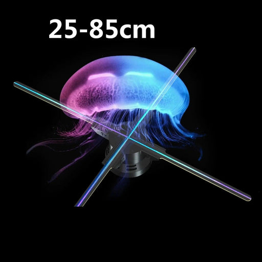 3D Hologram Fan Projector with Wifi Connectivity - Perfect for Brand Promotion