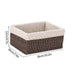 Stylish Woven Storage Basket – Versatile Organizer for Toys, Snacks, and Clothing with Convenient Handles