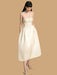 Chic Embroidered Strapless High-Waisted Evening Dress for Women
