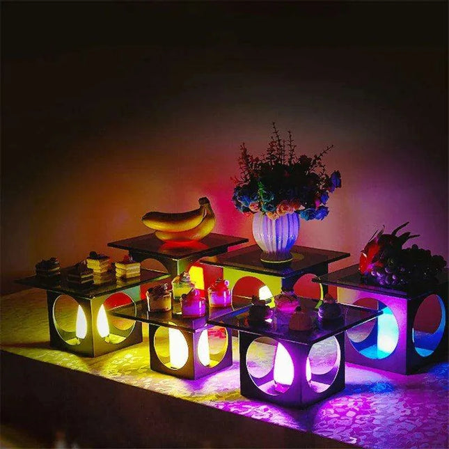 Elegant Wedding Dessert Showcase Stand