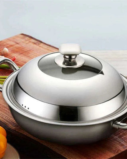 Premium Universal Stainless Steel Lid for Enhanced Cooking Performance