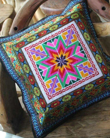Embroidered Cushion Cover