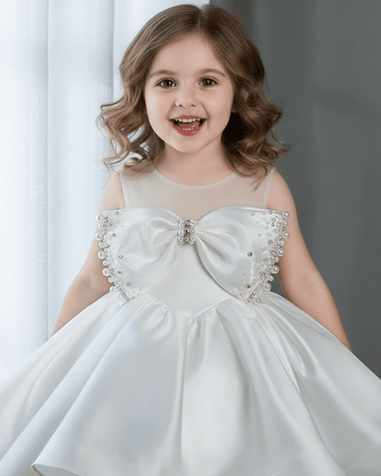 Spanish Floral Pearl-Embellished Baby Lolita Ball Gown
