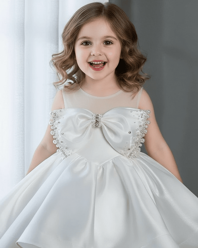 Spanish Floral Pearl-Embellished Baby Lolita Ball Gown