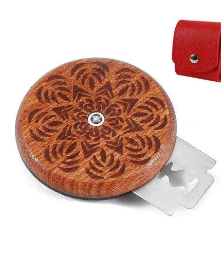 Artisan Baker's Wood Handled Bread Scoring Set with Sharp Blades and Leather Cover - Professional Bread Lame Kit