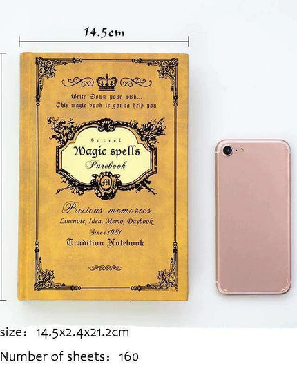 Vintage European A5 Creative Journal for Inspired Minds