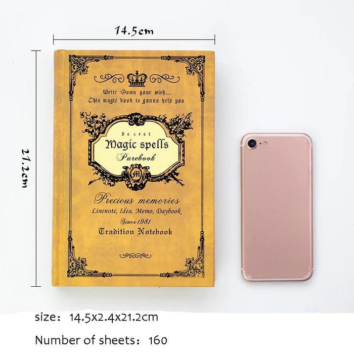 Vintage European A5 Creative Journal for Inspired Minds