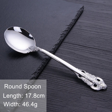 Gold Vintage Stainless Steel Cutlery, Individual Pieces | Très Elite