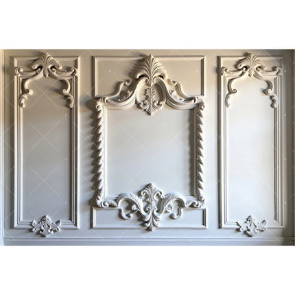 Retro European Palace Photography Backdrop – 13 Designs, Vinyl & Polyester
