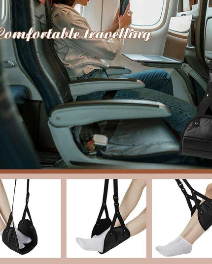 Ultimate Travel Footrest: Premium Hammock for Airplane Comfort