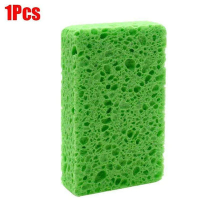 Vibrant Double-Sided Reusable Cleaning Sponges for Kitchen & Home – Choose from 1, 2, or 6 Pack Options
