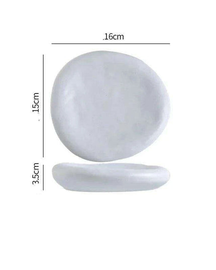 Artistic Japanese Ceramic Plate Set for Sophisticated Dining Moments