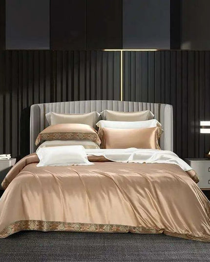 Mulberry Silk & Bamboo 4-Piece Bedding Set