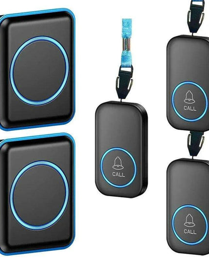 Wireless Emergency SOS Alert System with Caregiver Notification - Dual Alarm for Immediate Support