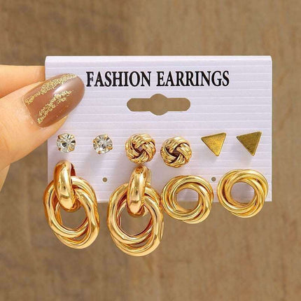 Playful Creatures Earring Set - A Fun Twist for Your Style