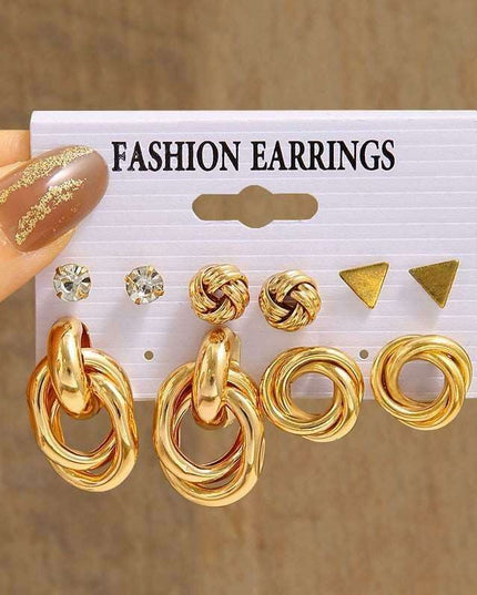 Playful Creatures Earring Set - A Fun Twist for Your Style