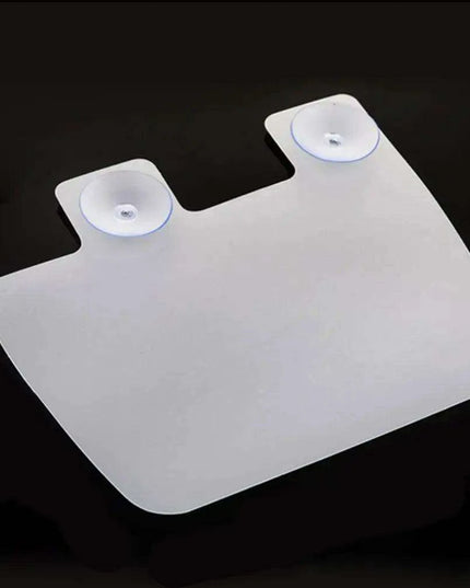 Sleek Splash Shield - Modern Kitchen Splash Guard with Easy Suction Installation