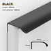 Sophisticated Black and Gold Aluminum Alloy Cabinet Handle Collection